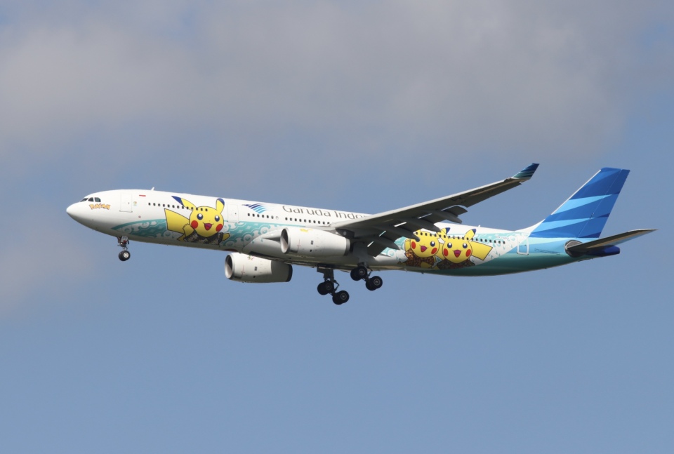 ガルーダ・インドネシア航空 Airbus A330-300 PK-GPY 成田国際