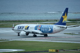 kumagorouさんが、那覇空港で撮影したスカイマーク 737-86Nの航空フォト（飛行機 写真・画像）
