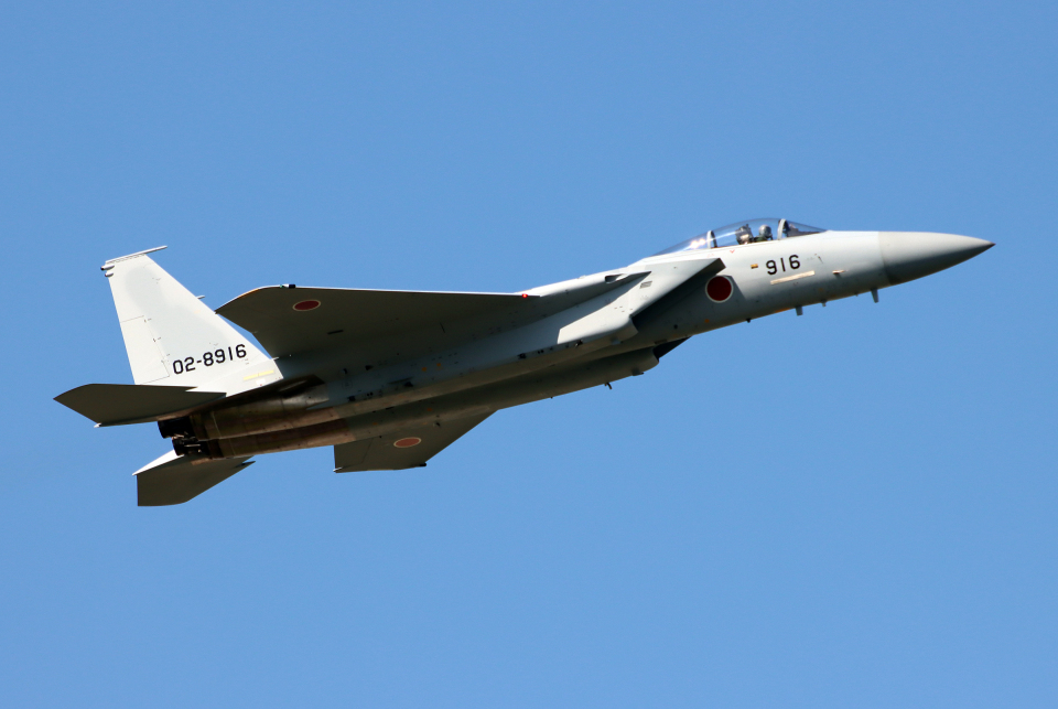 航空自衛隊 Mitsubishi F-15J Eagle 02-8916 名古屋飛行場 航空