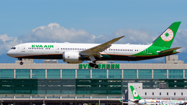 エバー航空 (EVA Air) 機材一覧 運用中 ボーイング787-9