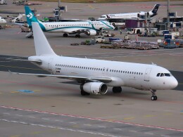 Kiyo.Hさんが、フランクフルト国際空港で撮影したNGイーグル A320-232の航空フォト（飛行機 写真・画像）