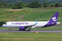 F.YUKIHIDEさんが、高松空港で撮影した香港エクスプレス A320-271Nの航空フォト（飛行機 写真・画像）