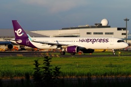 えぬえむさんが、成田国際空港で撮影した香港エクスプレス A321-251NXの航空フォト（飛行機 写真・画像）
