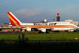 えぬえむさんが、成田国際空港で撮影したカリッタ エア 747-4B5(BCF)の航空フォト（飛行機 写真・画像）