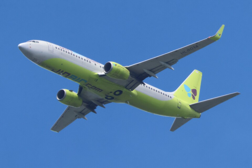 ジンエアー Boeing 737-800 HL8014 中部国際空港 航空フォト