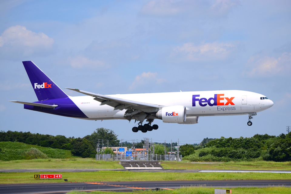 フェデックス・エクスプレス Boeing 777-200 N859FD 成田国際