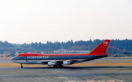 ノースウエスト航空 Boeing 747-200 N636US 成田国際空港 航空