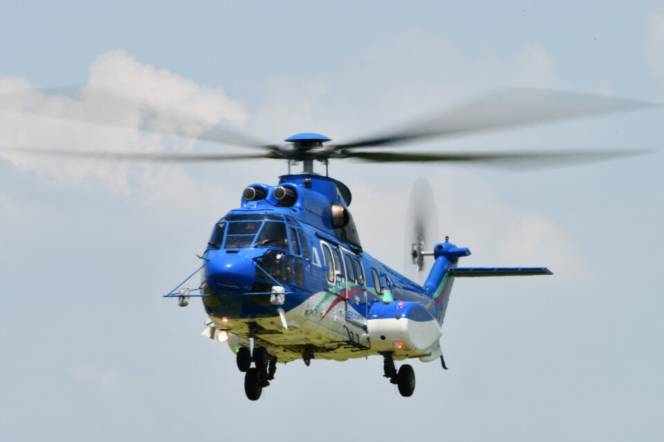 朝日航洋 Aerospatiale AS332 Super Puma JA6777 東京ヘリポート