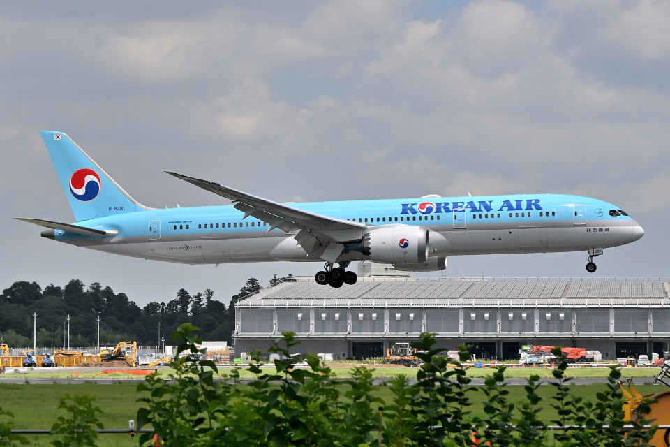 大韓航空 787-9 HL7206 1/400 大韓航空 Boeing 787-9 HL8391 成田国際空港 航空フォト | by