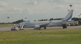 ガペ兄さんが、ワルシャワ・フレデリック・ショパン空港で撮影したエンターエア 737-8-MAXの航空フォト（飛行機 写真・画像）