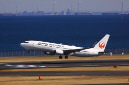 けいとパパさんが、羽田空港で撮影した日本航空 737-846の航空フォト（飛行機 写真・画像）