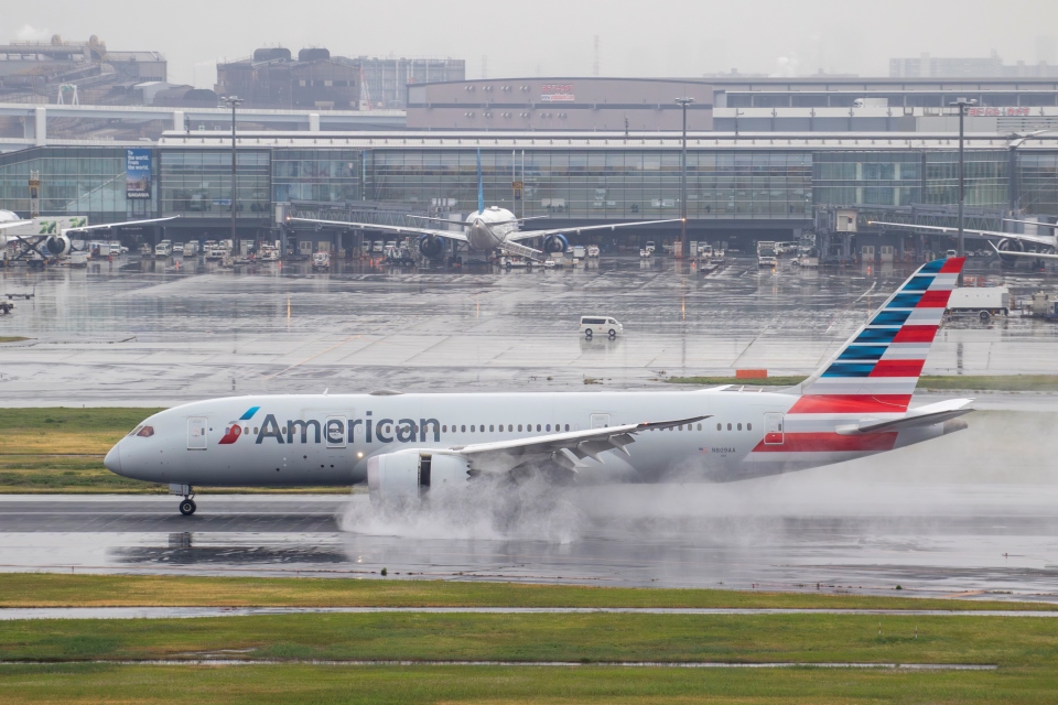 アメリカン航空 Boeing 787-8 Dreamliner N809AA 羽田空港 航空