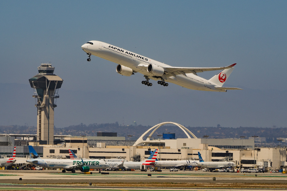 日本航空 Airbus A350-1000 JA10WJ ロサンゼルス国際空港 航空