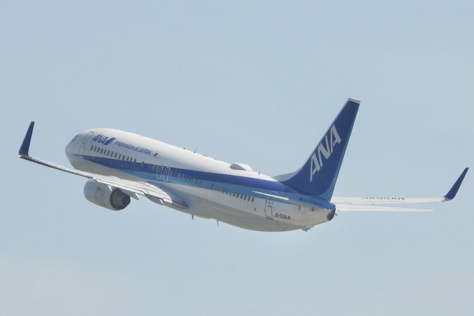 ANA 737-800 JA55AN 全日空 心をひとつに、 がんばろうニッポン 心をひとつに、がんばろうニッポン ANA(全日空) B737-800 JA55AN