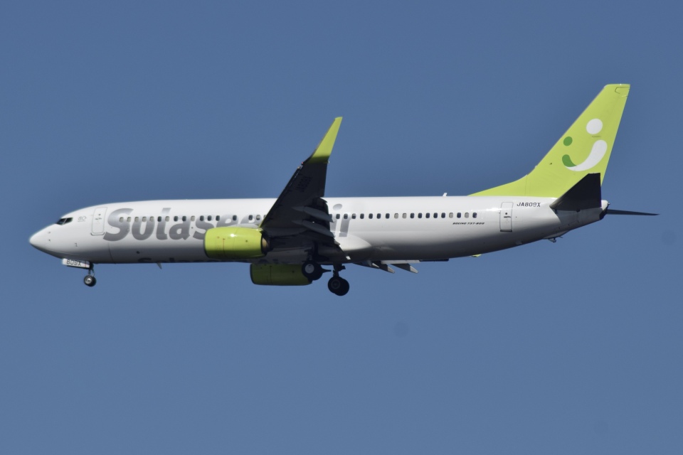 【新品】　ソラシドエア　BOEING 737-800 ソラシド エア Boeing 737-800 JA803X 羽田空港 航空フォト | by
