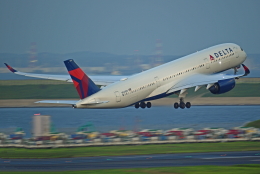Souma2005さんが、羽田空港で撮影したデルタ航空 A350-941の航空フォト（飛行機 写真・画像）