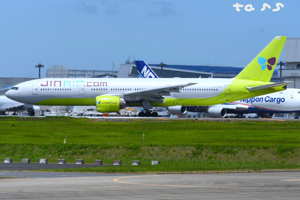 JINAIR BOEING 777-200 SCALE1:200 ジンエアー Jin Air Boeing 777-200 (FSP) - The Flying Carpet Hub