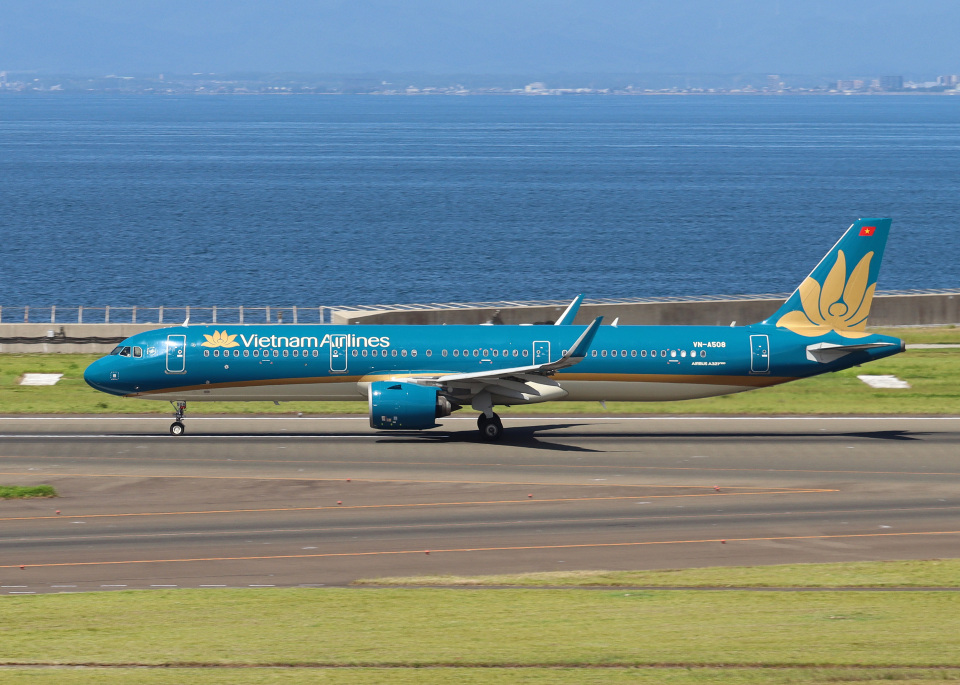 ベトナム航空 Airbus A321neo VN-A508 中部国際空港 航空フォト
