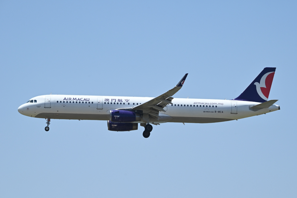 マカオ航空 Air Macau 飛行機モデル a321neo マカオ航空 Air Macau 飛行機モデル a321neo