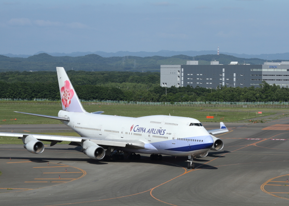 チャイナエアライン Boeing 747-400 B-18251 新千歳空港 航空
