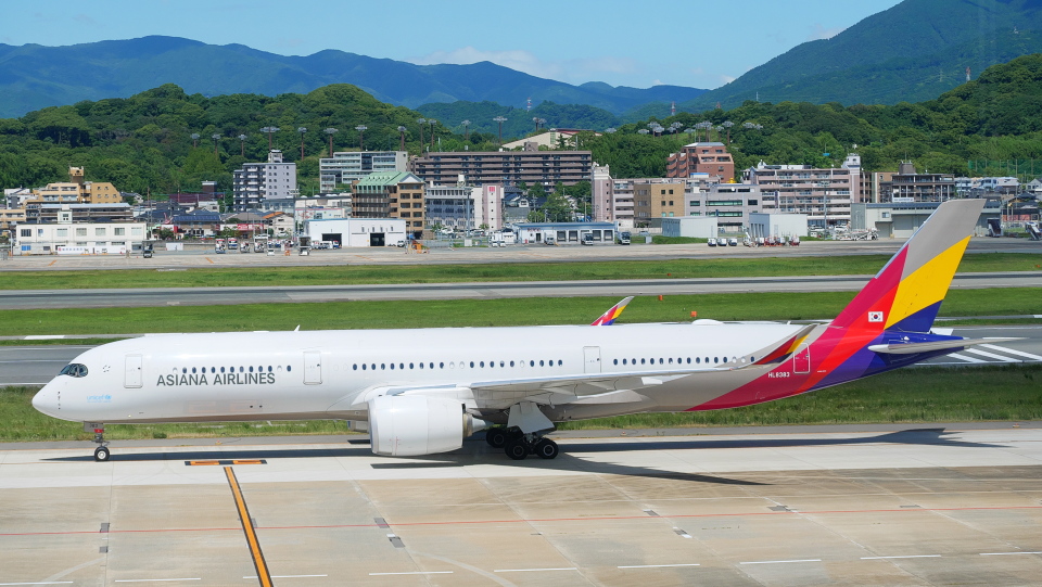 ASIANA AIRLINES A350-900 アシアナ航空 JC 1:400 お取り寄せ商品】1/400 A350-900XWB アシアナ航空