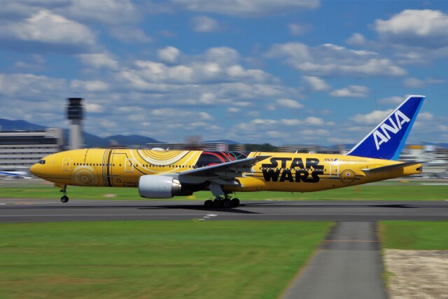 機体記号 : JA01VA (ANA) 航空フォト(飛行機 写真・画像