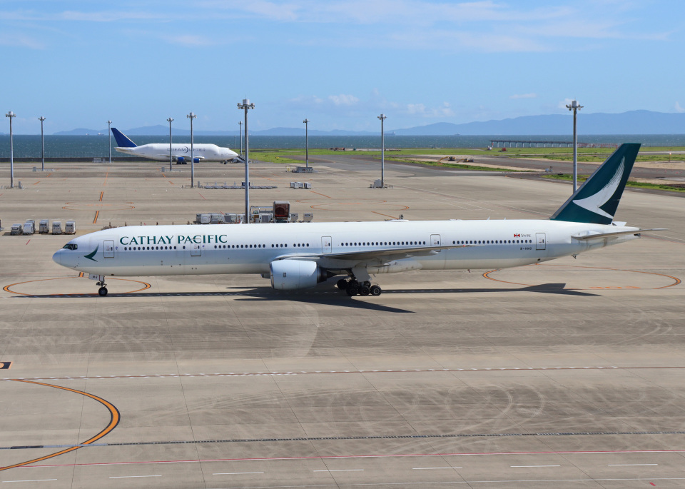 航空写真(フォト・画像)：キャセイパシフィック航空 Boeing 777