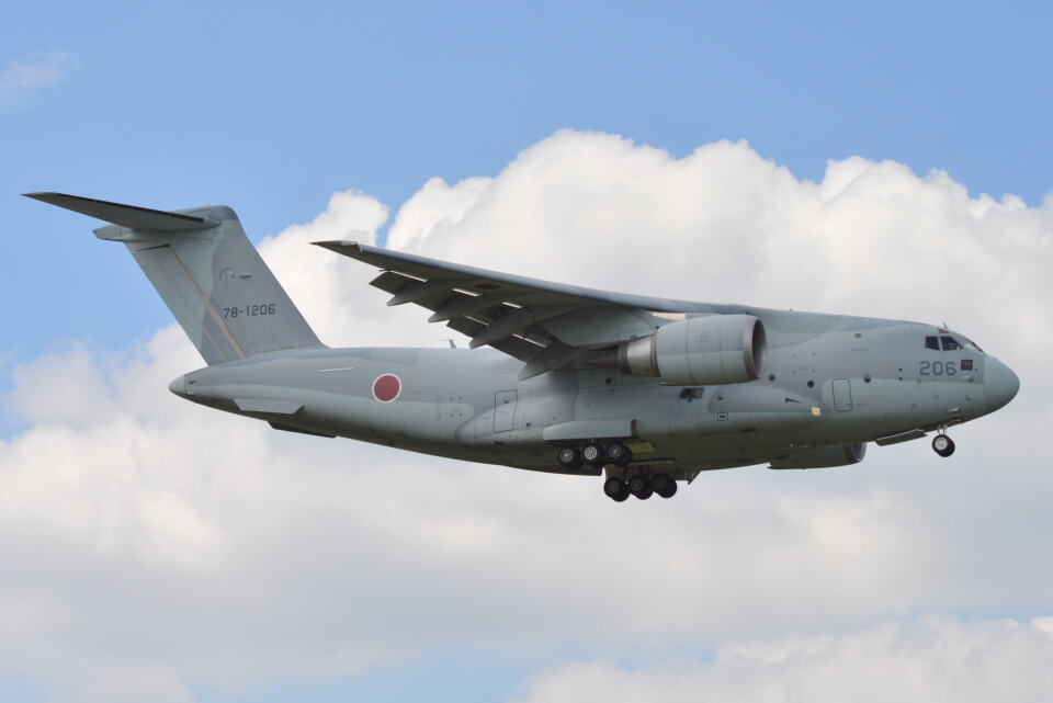 航空機 航空自衛隊 Kawasaki C-2 78-1206 厚木飛行場 航空フォト | by