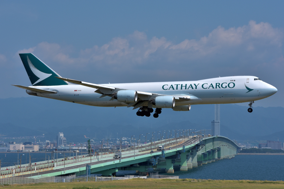 キャセイパシフィック航空Boeing 747-8F 1:200 SQ Wings 1:200 Cathay Pacific Cargo Boeing B747-8F Diecast