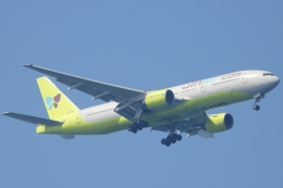 だーわるさんが、中部国際空港で撮影したジンエアー 777-2B5/ERの航空フォト（飛行機 写真・画像）