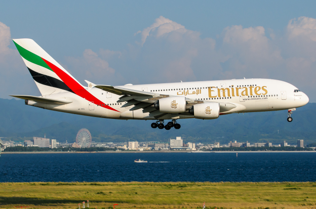 エミュレーツ航空のA380-300 2020ドバイEXPO特別塗装機❣️ エミレーツ航空、ドバイ万博をテーマにしたA380新特別デザイン機