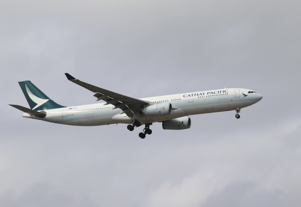 キャセイパシフィック航空　airbus A330-300 キャセイパシフィック航空🇭🇰 A330-300(33P) ビジネスクラス