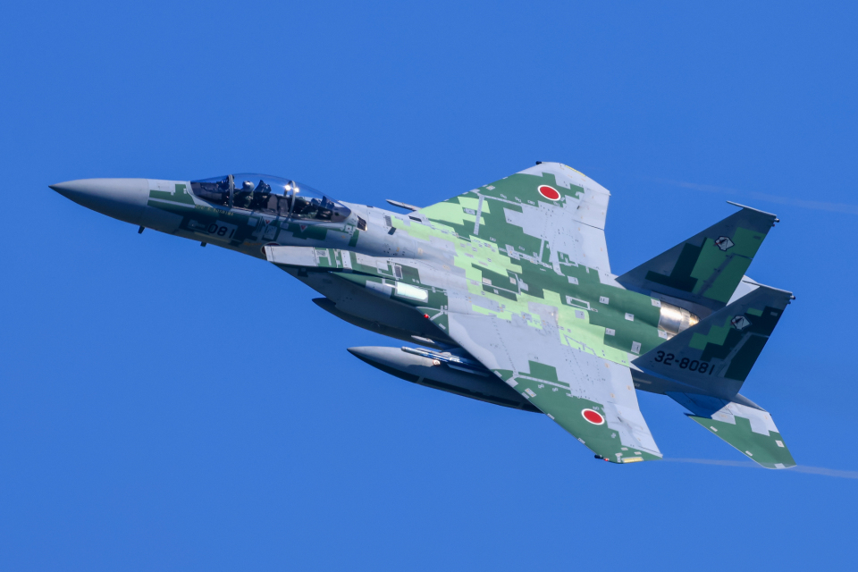 飛衛門 航空自衛隊 Mitsubishi F-15DJ Eagle 32-8081 小松空港 航空
