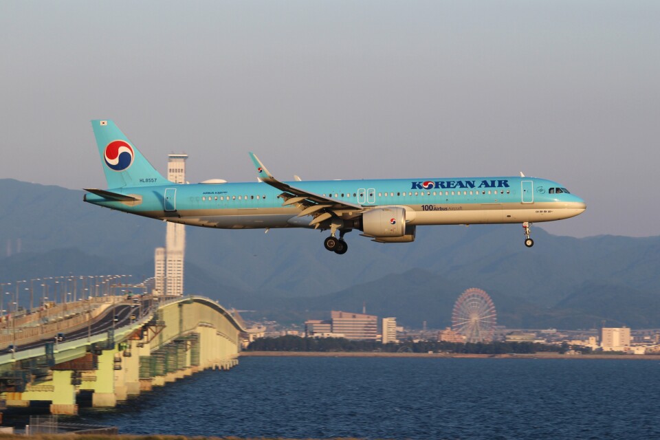 大韓航空 Airbus A321neo HL8557 関西国際空港 航空フォト | by