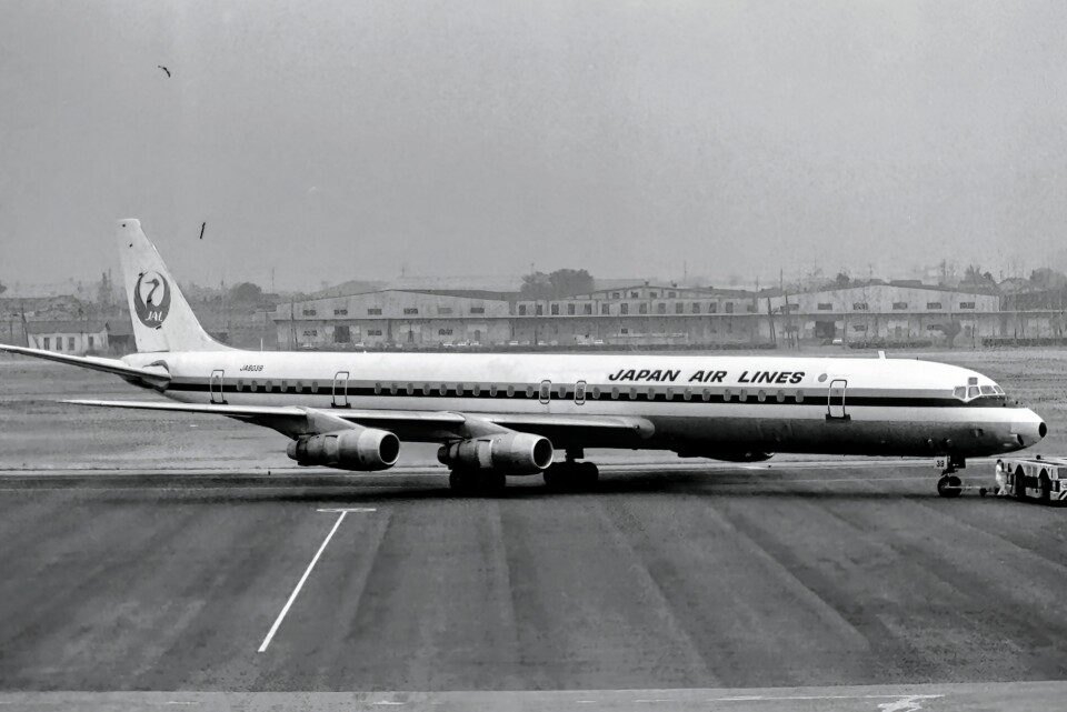 日本航空 Douglas DC-8 JA8039 名古屋飛行場 航空フォト | by