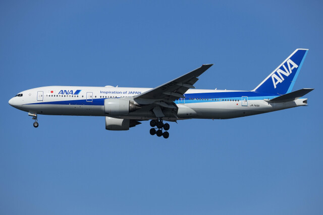 航空フォト：JA745A 全日空 777-200