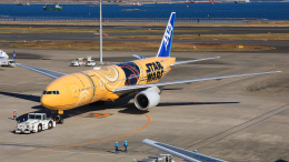 Wangwillさんが、羽田空港で撮影した全日空 777-281/ERの航空フォト（飛行機 写真・画像）