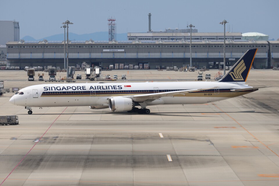 (新品未使用) 激レア Aviationtag シンガポール航空 9V-SKA 新品未使用) 激レア Aviationtag シンガポール航空 9V-SKA