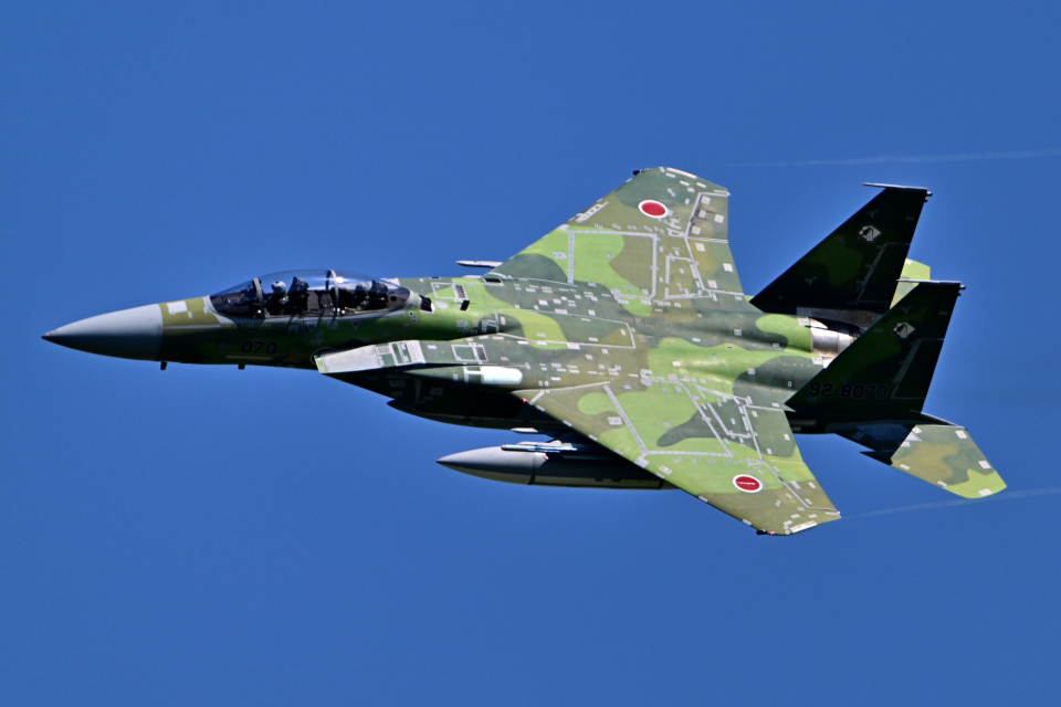 航空自衛隊 Mitsubishi F-15DJ Eagle 92-8070 小松空港 航空