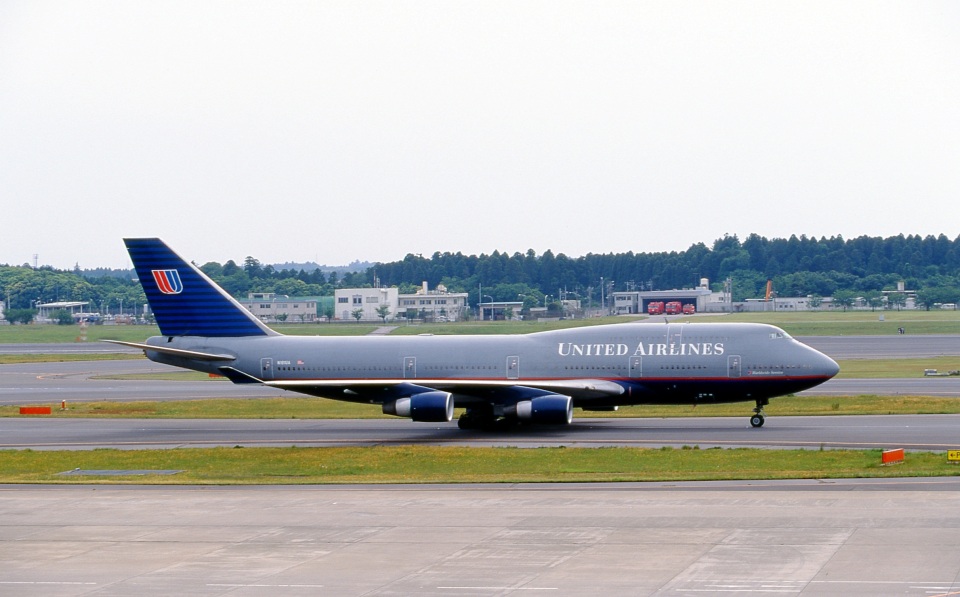 ユナイテッド航空 Boeing 747-400 N181UA 成田国際空港 航空