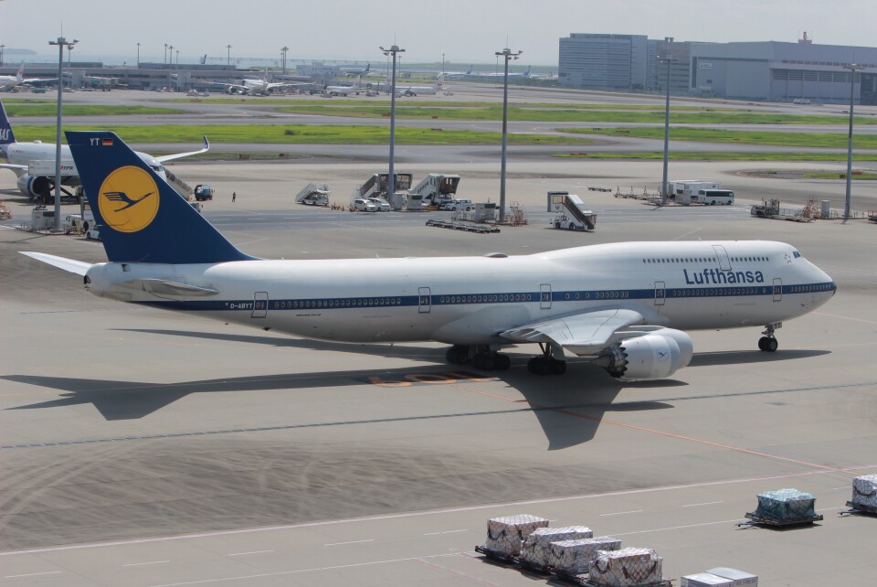 ルフトハンザドイツ航空 Boeing 747-8 D-ABYT 羽田空港 航空