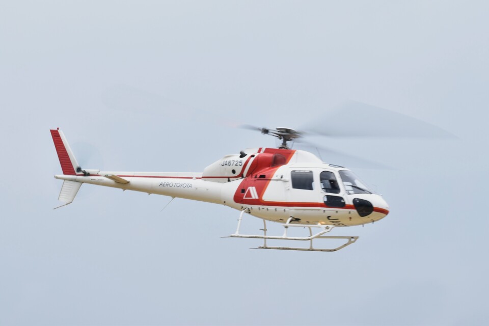 朝日航洋 Aerospatiale AS355 Ecureuil 2/TwinStar JA6725 東京