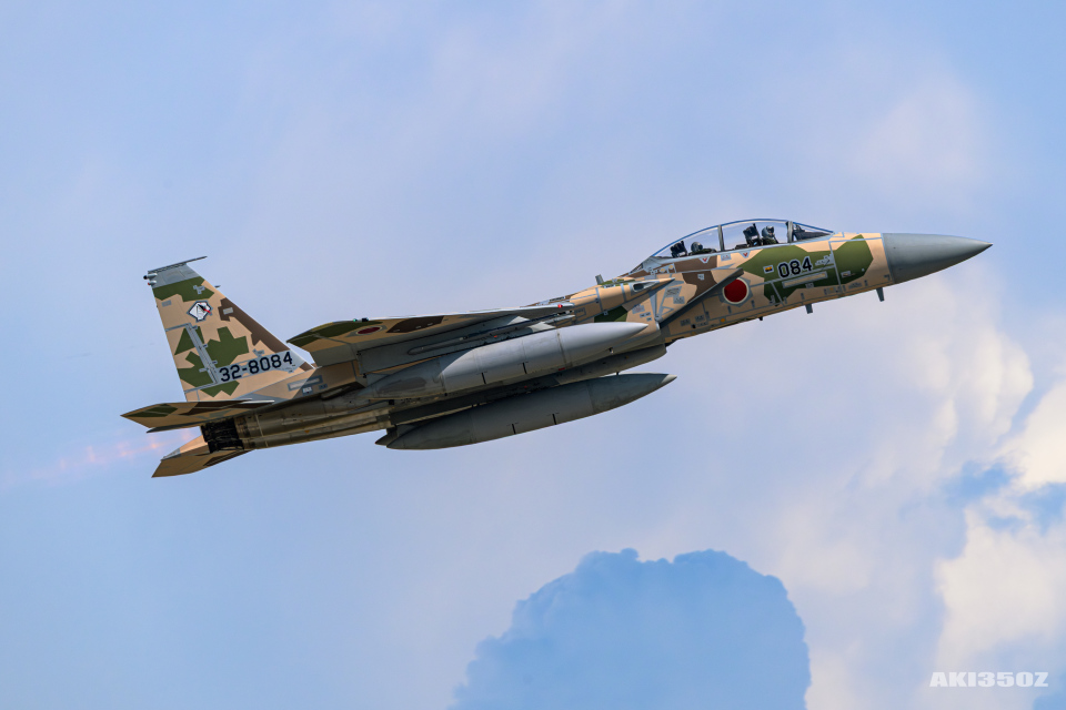 高津　城島　石井　松井　メジャー 航空自衛隊 Mitsubishi F-15DJ Eagle 32-8084 小松空港 航空