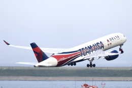 DELTA A350-900 TEAM USA デルタ航空 オリンピック ph LA28 Olympics Livery #LA28OlympicsLivery #デルタ航空