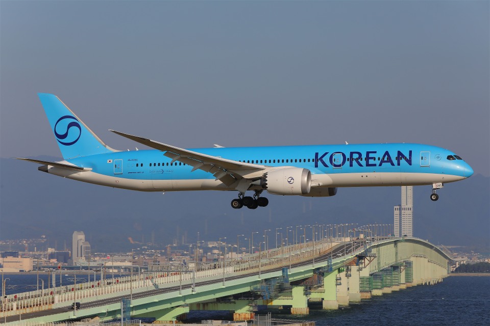 大韓航空 Boeing 787-9 HL8081 関西国際空港 航空フォト | by