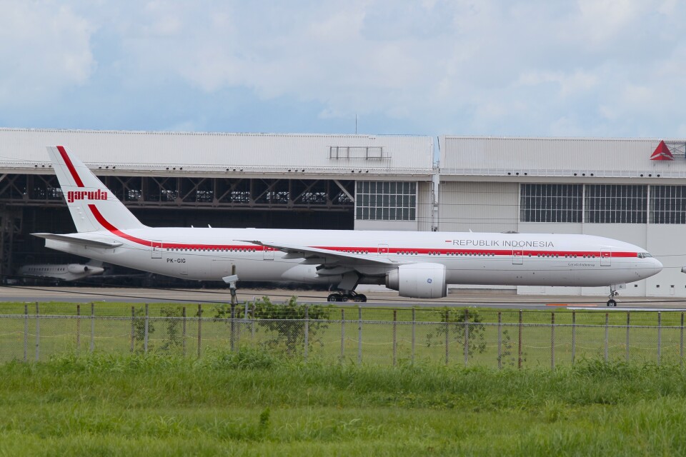 ガルーダ・インドネシア航空 Boeing 777-300 PK-GIG 成田国際