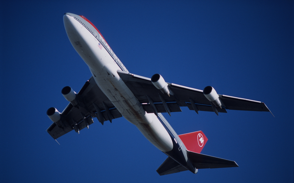 ノースウエスト航空 Boeing 747-200 N632US 成田国際空港 航空