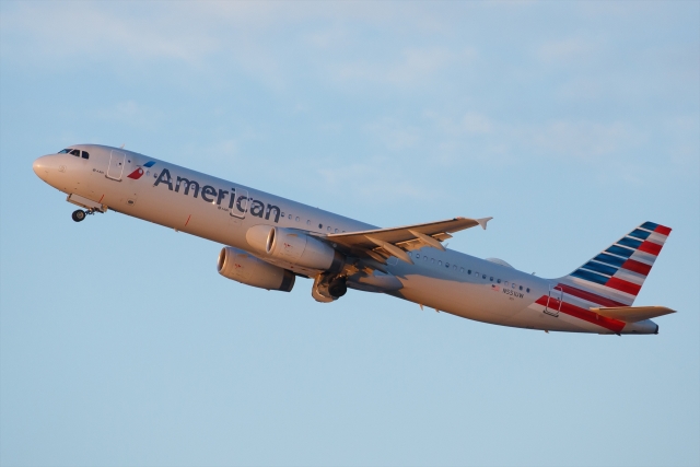 よっしぃさんが、ロサンゼルス国際空港で撮影したアメリカン航空 A321-231の航空フォト（飛行機 写真・画像）