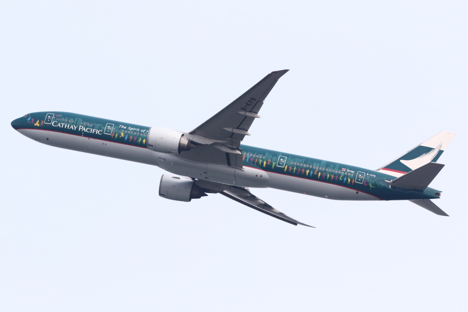 inflight 1/200キャセイパシフィック　777-300ER B-KQL お取り寄せ商品】1/200 777-300ER キャセイパシフィック航