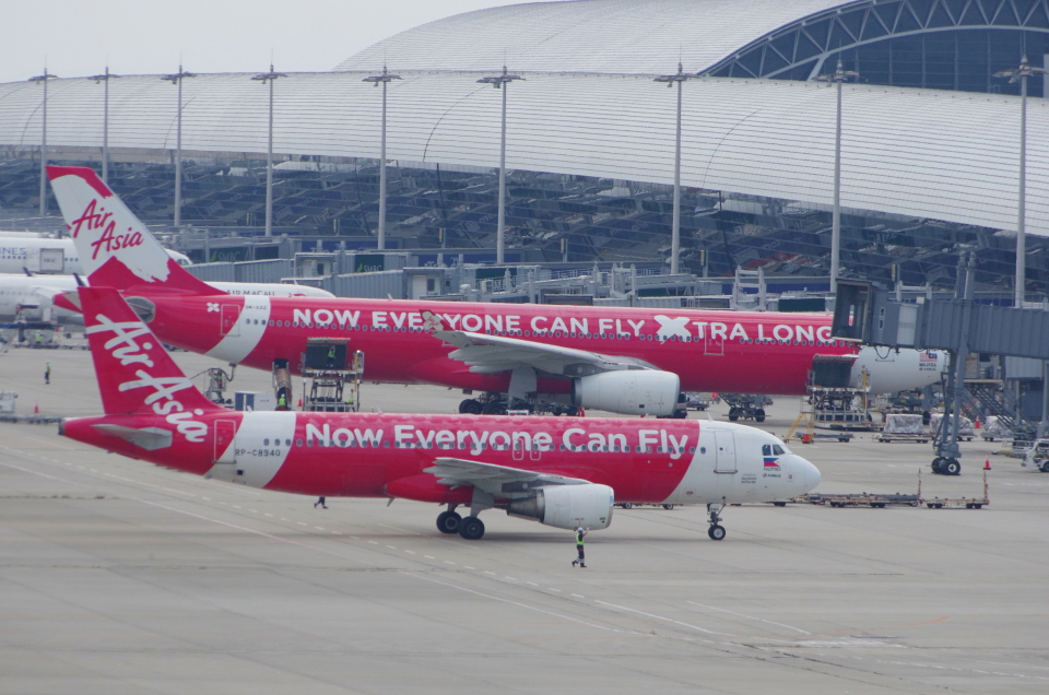 エアアジア・フィリピン Airbus A320 RP-C8940 関西国際空港